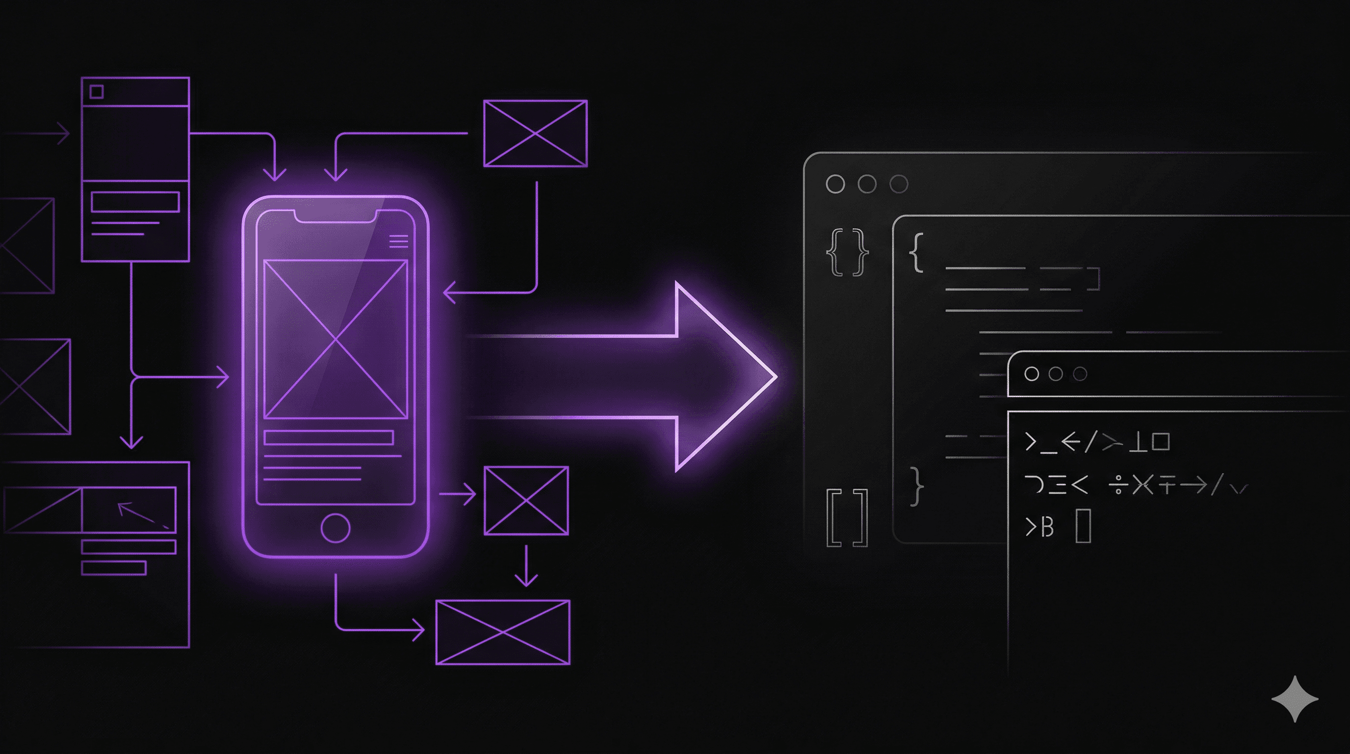 designer reviewing wireframes on a whiteboard